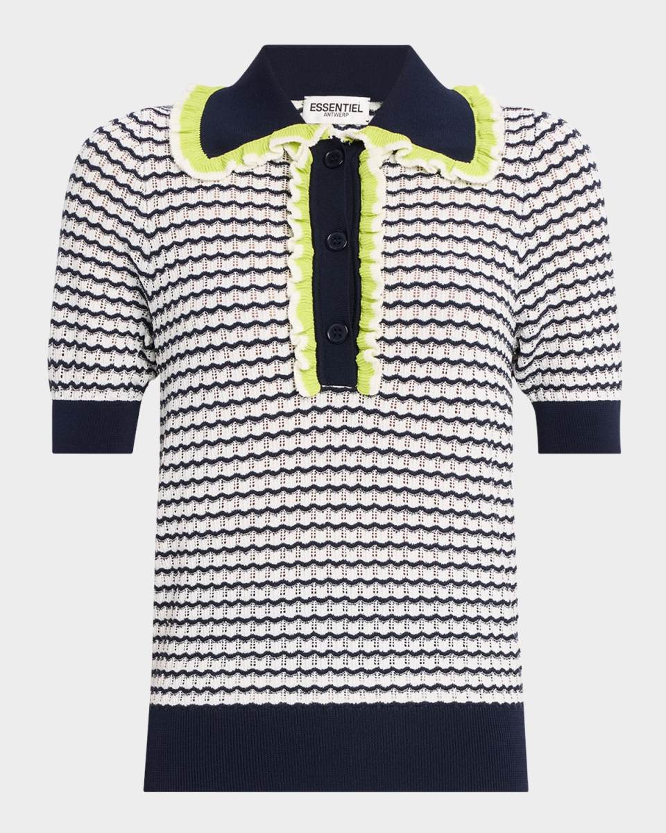 Haximum Striped Polo